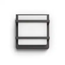 PHILIPS nástěnné svítidlo LED myGarden Petronia 12W 1200lm/827 IP44 ;antracit