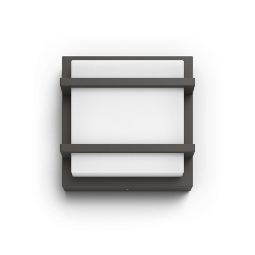 PHILIPS nástěnné svítidlo LED myGarden Petronia 12W 1200lm/840 IP44 ;antracit