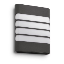 PHILIPS nástěnné svítidlo LED myGarden Raccoon 1x3W 270lm IP44 ;antracit