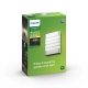 PHILIPS nástěnné svítidlo LED myGarden Raccoon 1x3W 270lm IP44 ;inox
