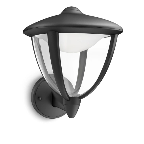 PHILIPS nástěnné svítidlo LED myGarden Robin 1x4.5W IP44 ;černá