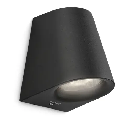 PHILIPS nástěnné svítidlo LED myGarden Virga 1x3W 270lm IP44 ;černá