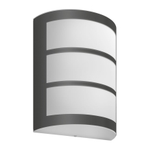 PHILIPS nástěnné svítidlo LED Python 1x6W 500lm/840 IP44 25Y ;antracit