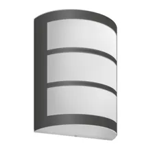 PHILIPS nástěnné svítidlo LED Python 1x6W 500lm/840 IP44 25Y ;antracit