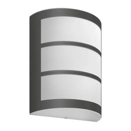 PHILIPS nástěnné svítidlo LED Python 1x6W 500lm/840 IP44 25Y ;antracit
