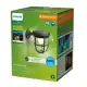 PHILIPS nástěnné svítidlo LED Radii 1.3W 250lm IP44 solární;černá;PIR senzor