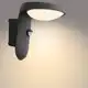 PHILIPS nástěnné svítidlo LED Tyla 1,2W 255lm/830 IP44 ; antracit senz.