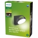 PHILIPS nástěnné svítidlo Mimosa 7W 630lm/827 IP44 ; antracit˙