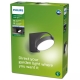 PHILIPS nástěnné svítidlo Mimosa 7W 680lm/840 IP44 ; antracit˙