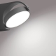 PHILIPS nástěnné svítidlo Mimosa 7W 680lm/840 IP44 ; antracit˙