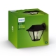 PHILIPS nástěnné svítidlo myGarden Alpenglow 1x60W E27 IP44 ;černá˙