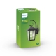 PHILIPS nástěnné svítidlo myGarden Buzzard 1xE27 IP44 ;černá˙