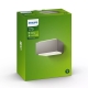 PHILIPS nástěnné svítidlo myGarden Hedgehog 1xE27 IP44 ;šedá˙
