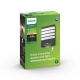 PHILIPS nástěnné svítidlo myGarden Raccoon 1x3W 270lm IP44 ;antracit senzor˙