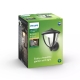 PHILIPS nástěnné svítidlo myGarden Robin 1x4.5W IP44 ;černá˙