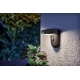 PHILIPS nástěnné svítidlo Tyla 1,2W 255lm/840 IP44 ; antracit senz.˙