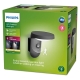 PHILIPS nástěnné svítidlo Tyla 9W 820lm/827 IP44 ; antracit senz.˙