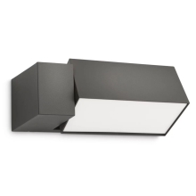 PHILIPS nástěnné svítidlo, žárovka Border 1xE27 IP44 ; antracit