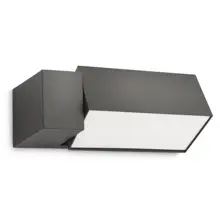 PHILIPS nástěnné svítidlo, žárovka Border 1xE27 IP44 ; antracit