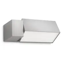 PHILIPS nástěnné svítidlo, žárovka Border 1xE27 IP44 ; šedá