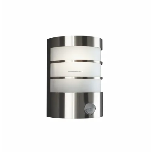 PHILIPS nástěnné svítidlo, žárovka Calgary 1xE27 IP44 ;IR inox