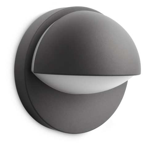 PHILIPS nástěnné svítidlo, žárovka myGarden June 1xE27 IP44 ;antracit