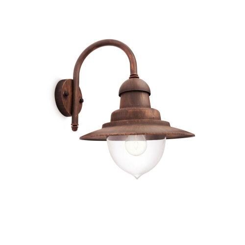 PHILIPS nástěnné svítidlo, žárovka myGarden Raindrop 1xE27 IP44 ;bronz