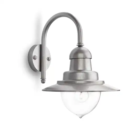 PHILIPS nástěnné svítidlo, žárovka myGarden Raindrop 1xE27 IP44 ;chrom.mat.