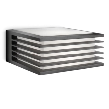 PHILIPS nástěnné svítidlo, žárovka myGarden Shades 1xE27; antracit