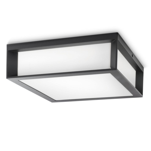 PHILIPS nástěnné svítidlo, žárovka Skies 2xE27 IP44 ; antracit