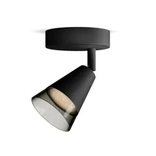 PHILIPS přisazené svítidlo Cleft 1xGU10 IP20 ; černá