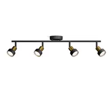 PHILIPS přisazené svítidlo Conduit 4xGU10 IP20 ; mosaz/černá