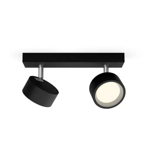 PHILIPS přisazené svítidlo LED Bracia 2x5.5W 1100lm/827 IP20 ; černá