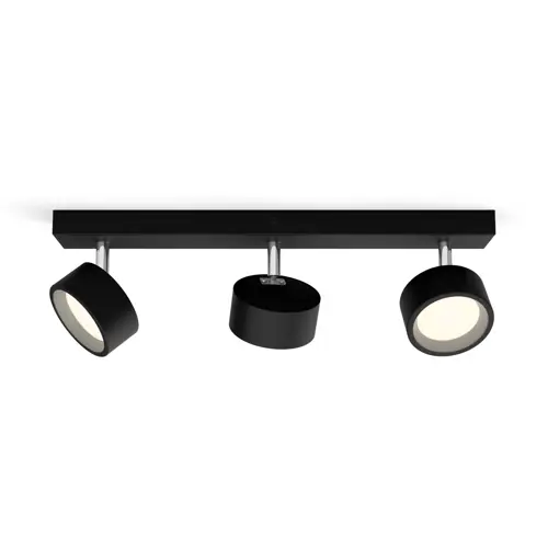 PHILIPS přisazené svítidlo LED Bracia 3x5.5W 1650lm/827 IP20 ; černá