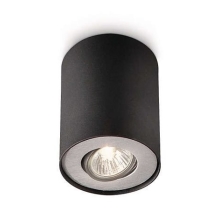 PHILIPS přisazený downlight Pillar 1xGU10 IP20 ;černá˙