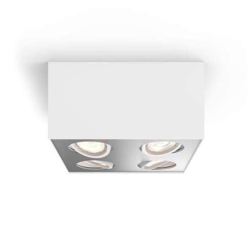 PHILIPS přisazený LED downlight Box 4x4.5W 2000lm/822 IP20 ;bílá