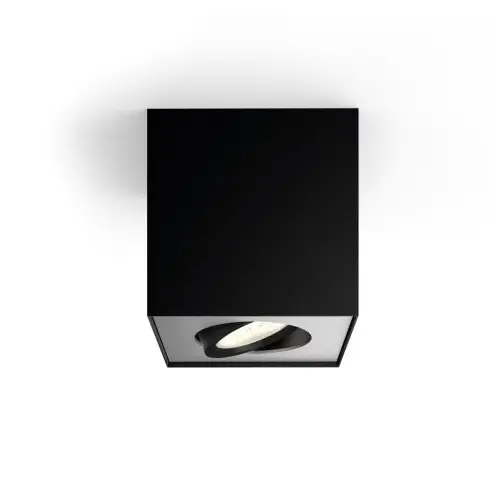 PHILIPS přisazený LED downlight myLiving Box 1x4.5W 500lm IP20 ;černá