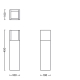 PHILIPS sloupek Arbour Ue 3,8W 800lm/830 IP44 ; antracit˙
