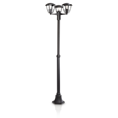 PHILIPS sloupek Creek 3xE27 IP44 ; černá˙