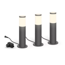 PHILIPS sloupek LV.Pedestal 6W 600lm/827 IP44 ; antr. +. 5+2+2m 3pk 24V˙