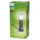 PHILIPS sloupek LV.Utrecht 6W 600lm/827 IP44 ; antracit 24V˙