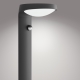 PHILIPS sloupek Tyla 9W 820lm/840 IP44 ; antracit senz.˙