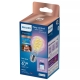 PHILIPS Smart filam.bulb A60 6.3W/40W E27 RGB 470lm Dim čirá