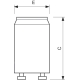 PHILIPS startér S10 4 65W 220 240V