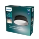 PHILIPS stropní svítidlo Dawn 14W 1100lm/830 IP20 ;černá˙