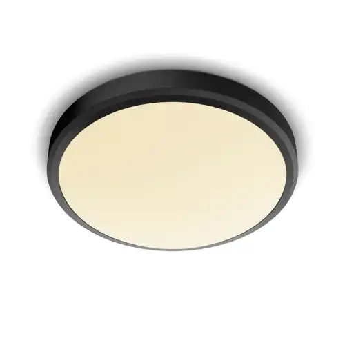PHILIPS stropní svítidlo Doris 17W 1500lm/827 IP44 ; černá