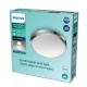 PHILIPS stropní svítidlo Doris 17W 1700lm/840 IP44 ; chrom˙