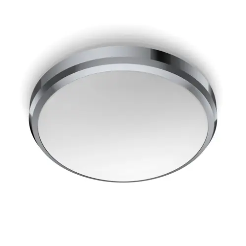 PHILIPS stropní svítidlo Doris 6W 600lm/827 IP44 ; chrom