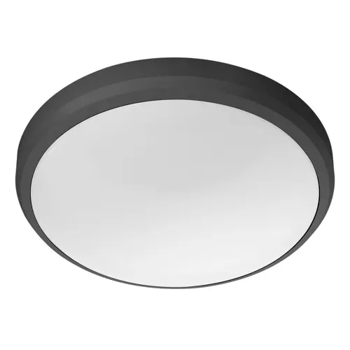 PHILIPS stropní svítidlo Doris 6W 600lm/827 IP54 ; černá