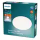 PHILIPS stropní svítidlo Mauve 6W 640lm/840 IP20 ;bílá senz.